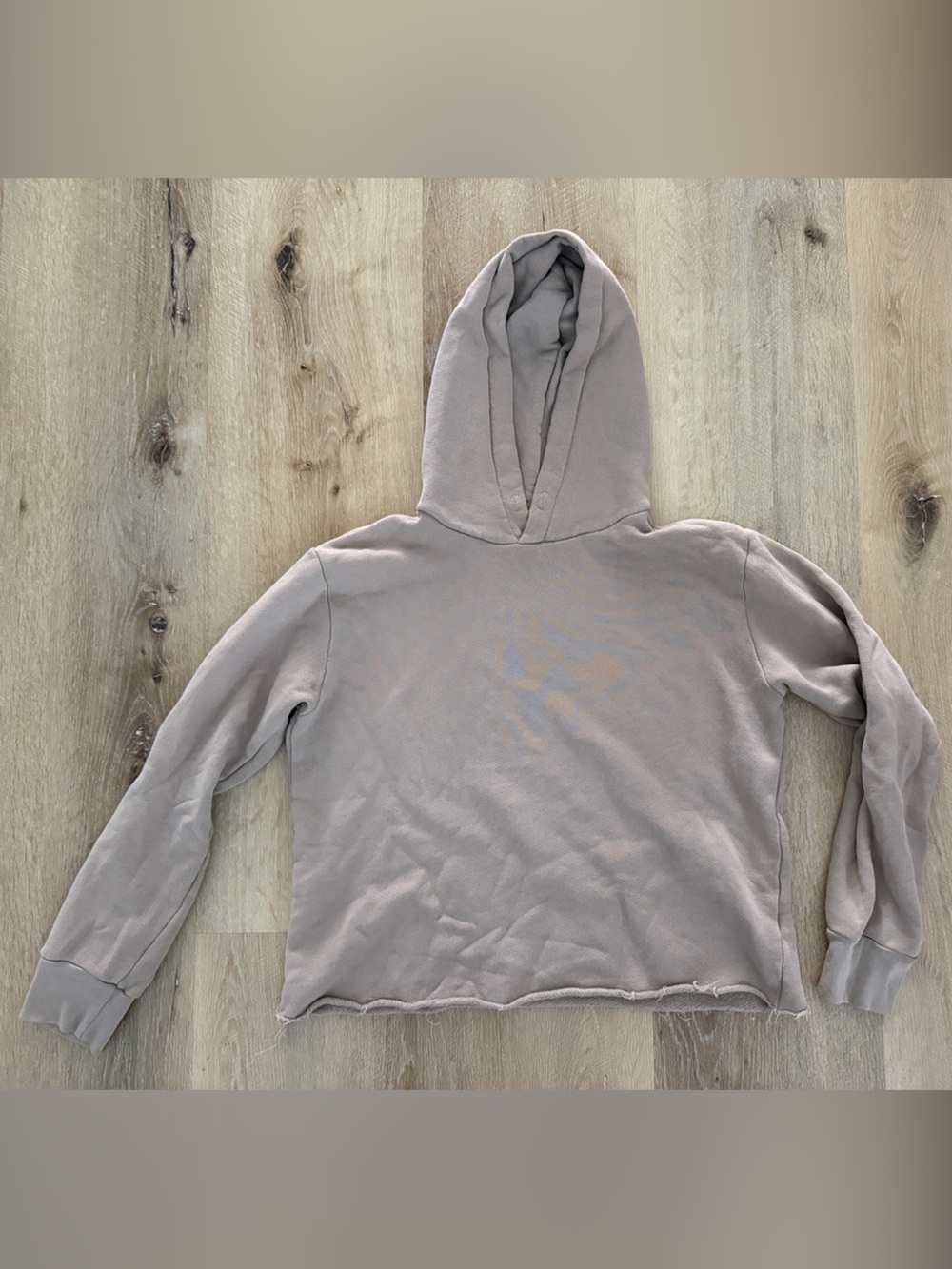 Cotton Citizen cropped hoodie - Light Mauve